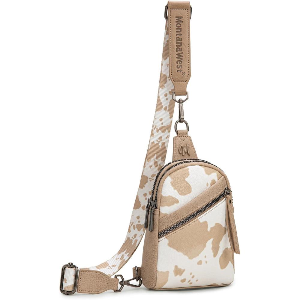imageMontana West Small Crossbody Sling Bag for Women Cute Cross Body Fanny Pack PurseAacowtan