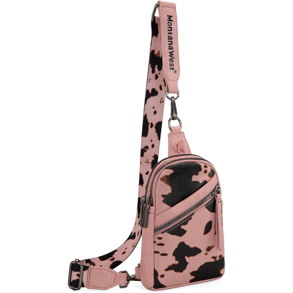 imageMontana West Small Crossbody Sling Bag for Women Cute Cross Body Fanny Pack PurseAapink