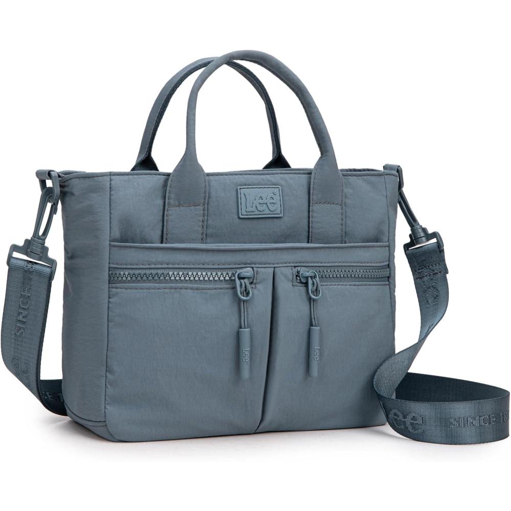 imageMontana West x Lee Mini Crossbody Bag for Women Nylon Tote Bag with Multiple PocketsJean