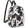 Mini Cow Print Black