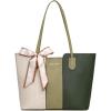 Beige With Green