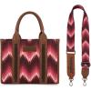 B-wave Print-dark Pink