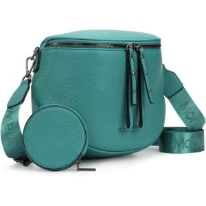 Montana West Large Crossbody Bags for Women Bum Bag Sling Purse with Adjustable Strap(Turquoise)