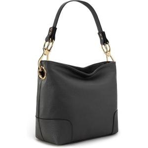 Montana West Medium Hobo Bags for Women Top Handle Satchel Shoulder Purse Bucket Handbag(Special-grey)