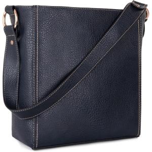 Montana West Purse for Women Trendy Soft Shoulder Purses and Handbags Hobo Bags(A Navy)