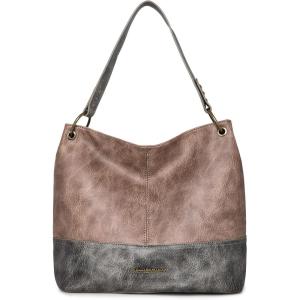 Montana West Purses for Women Hobo Shoulder Handbags with Zipper(A-khaki)
