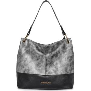 Montana West Purses for Women Hobo Shoulder Handbags with Zipper(A-pewter)