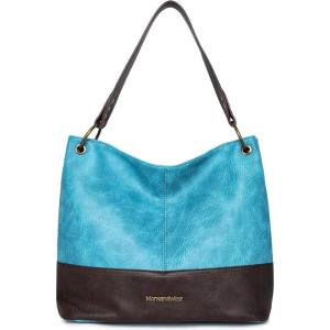 Montana West Purses for Women Hobo Shoulder Handbags with Zipper(*Turquoise)