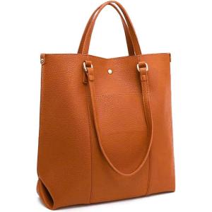 Montana West Tote Bag for Women Purses and Handbags Top Handle Satchel Bag Large Shoulder Handbag(A Orange)