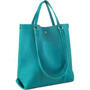 Montana West Tote Bag for Women Purses and Handbags Top Handle Satchel Bag Large Shoulder Handbag(A Turquoise)