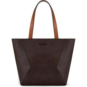 Montana West Tote Bag for Women Work Top Handle Handbags and Purses(Z Dark Coffee)