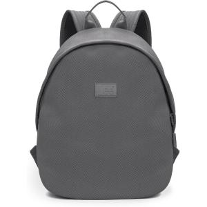 Montana West x Lee Backpack for Women Lightweight Breathable Daypack Bookbag for Casual Travel, Work Bag(Deep Gray)