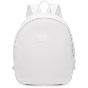 Montana West x Lee Backpack for Women Lightweight Breathable Daypack Bookbag for Casual Travel, Work Bag(Off-white)