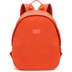 Montana West x Lee Backpack for Women Lightweight Breathable Daypack Bookbag for Casual Travel, Work Bag(Orange)