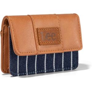 Montana West x Lee Small Wallet for Women Compact Credit Card Holder Wallet Purse LEE56-005JN(Coin pouch-Jean)