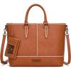 imageWrangler Tote Bag for Women Tophandle Handbags Crossbody Bag with Credit Card HolderBrown
