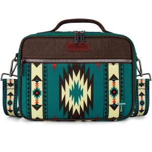 Montana West Bible Covers for Women Men with Leather Bookmark Carrying Book Case Church Bag Outdoor Bible Protective(*Turquoise)