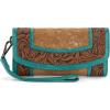Brown-turquoise