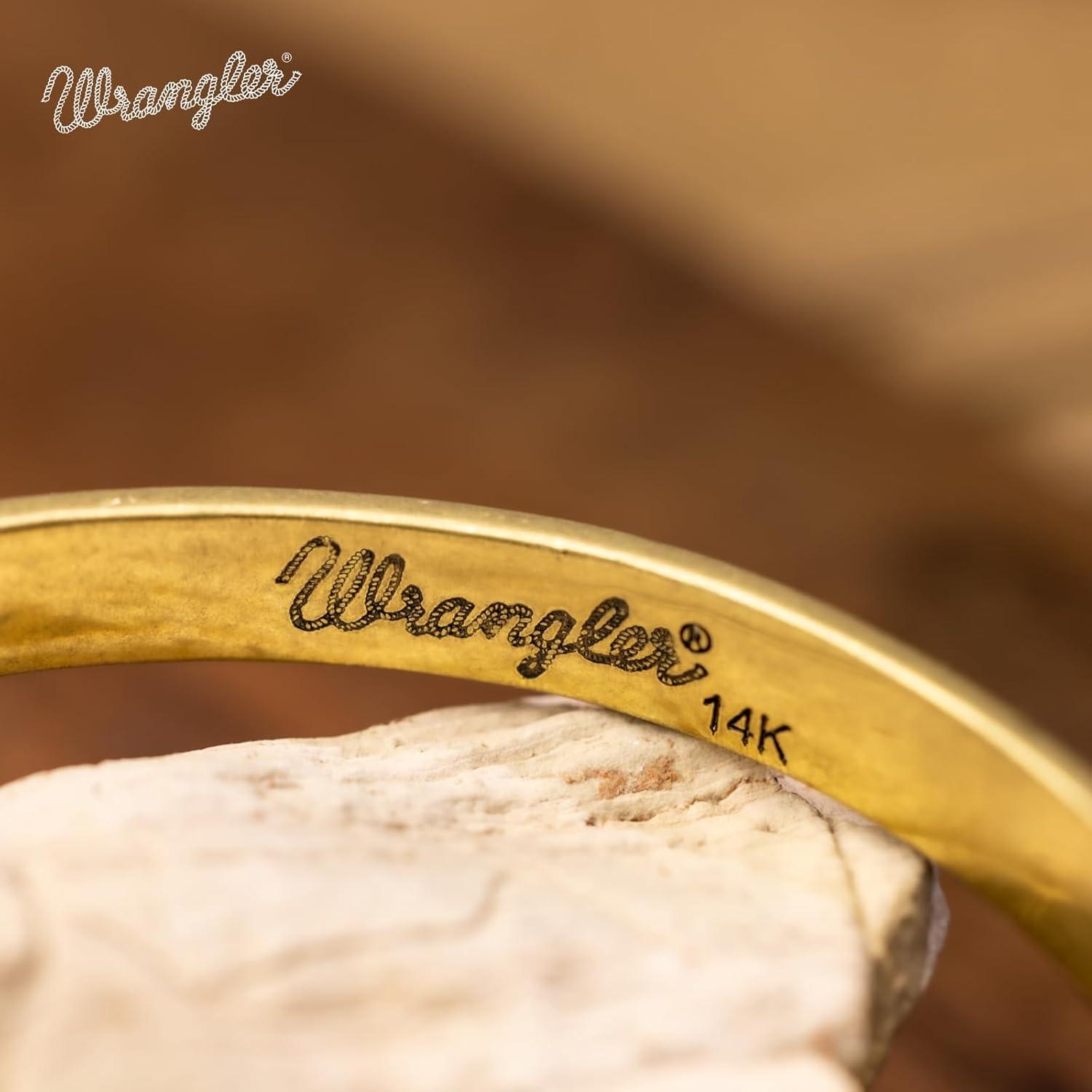imageMontana West Wrangler Cuff Bracelet for Women Western Turquoise Adjustable Open Bangle Silver Plated Carved Floral Cowgirl Country JewelryGoldTurquoise