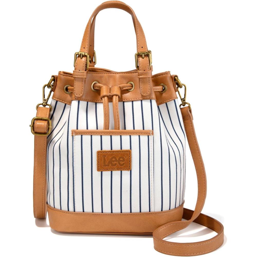 imageMontana West x Lee 3in1 Convertible Purses for Women Drawstring Bucket Bag Crossbody Bag amp Backpack Purse with StrapBeige