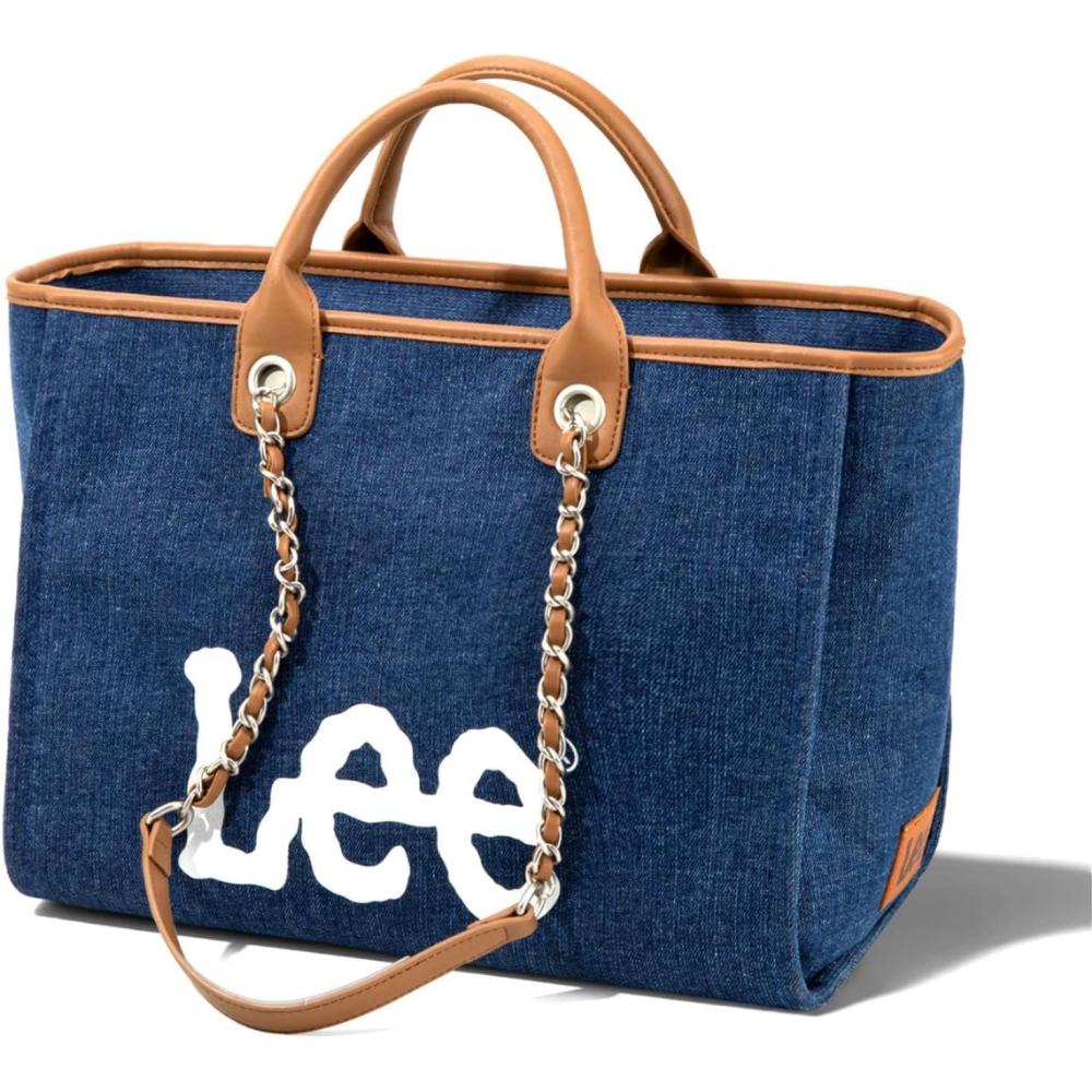 imageMontana West x Lee Tote Bag for Woman Denim Handbag Crossbody Shoulder Bag with StrapLargeclassical Jean
