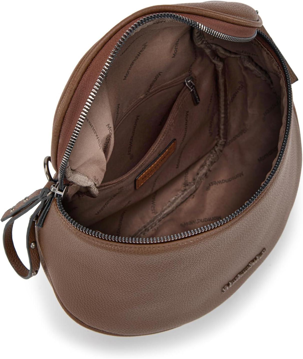 imageMontana West Large Crossbody Bags for Women Bum Bag Sling Purse with Adjustable StrapCoffee