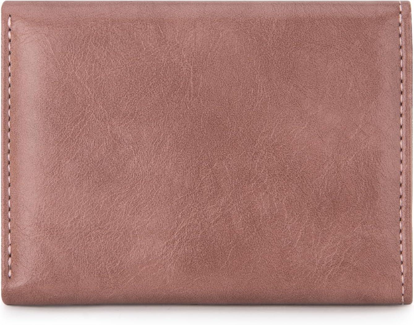 imageMontana West Small Wallets Woman RFID Blocking Wallet Trifold Pocket Wallet with ID WindowCamel