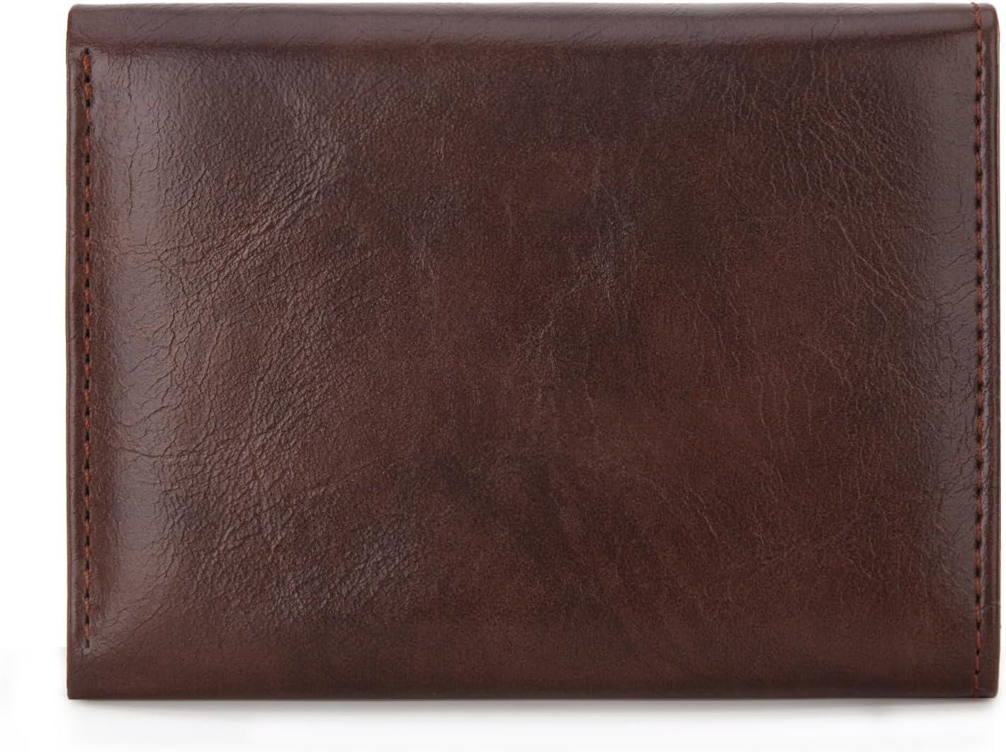 imageMontana West Small Wallets Woman RFID Blocking Wallet Trifold Pocket Wallet with ID WindowCoffee
