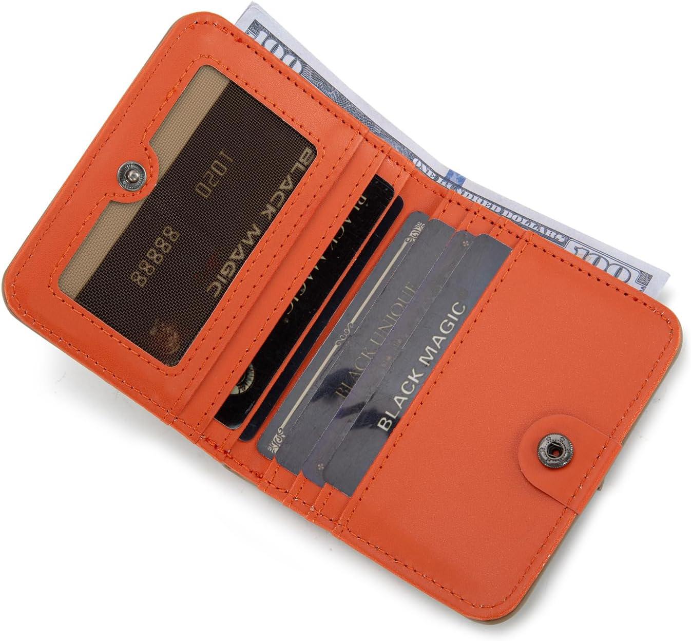 imageMontana West X Wrangler Small Wallet Women Slim Thin Wallets Card Cases Money Organizer Minimalist Pocket Wallet with RFID LiningDark Khaki