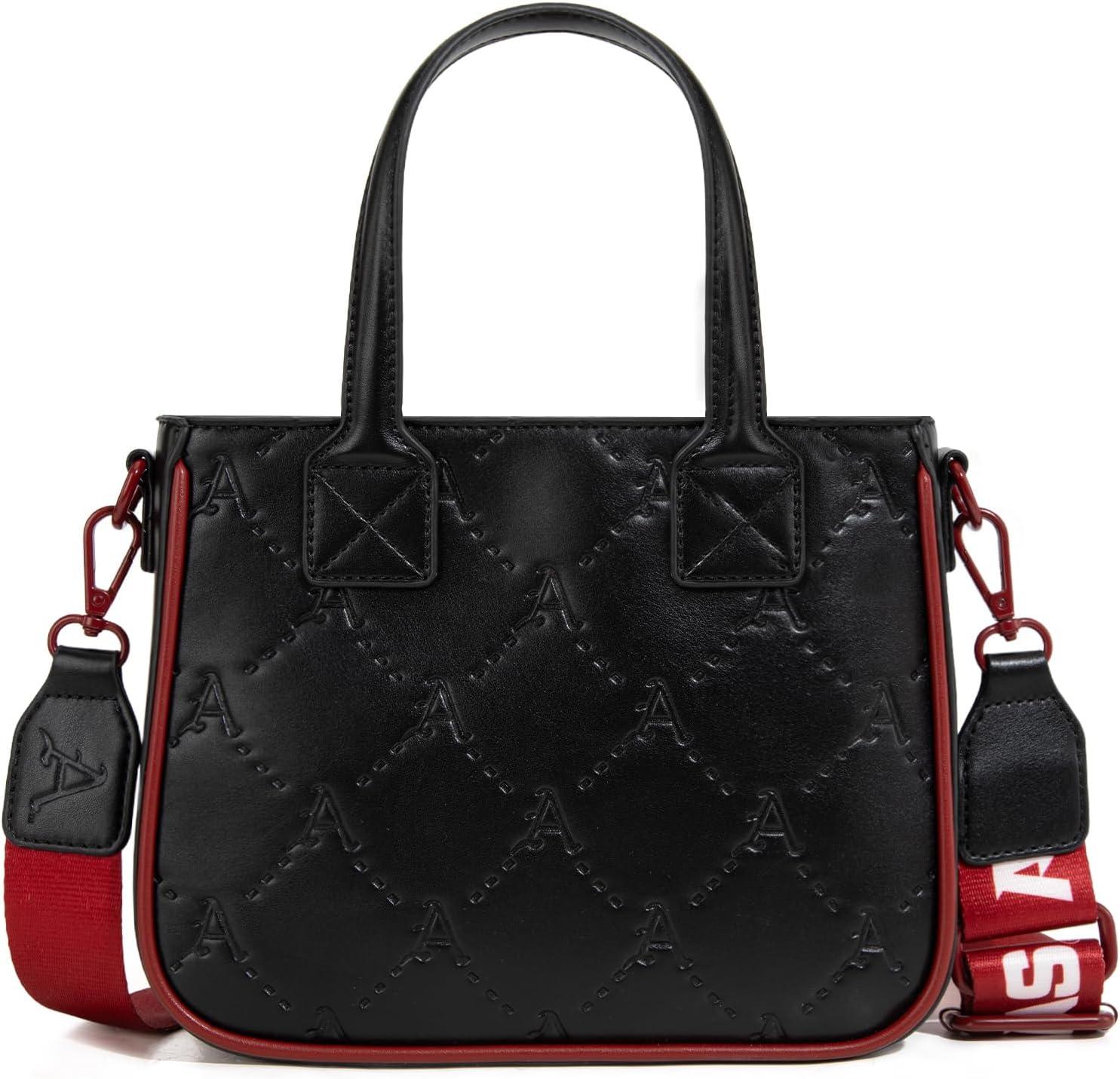 imageHogs Small Crossbody Bag for Women Top Handle Shoulder PursesHandbag Tote Bag Satchel with ZipperWallet Bundle
