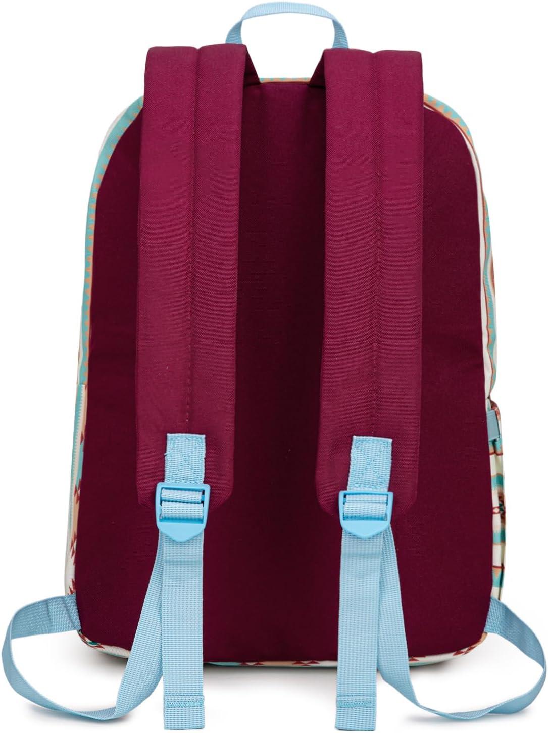 imageMontana West Backpack for Women Men 2 PCS Lightweight College Bookbags Casual Daypack Backpacks for Commute amp TravelWestern Blue