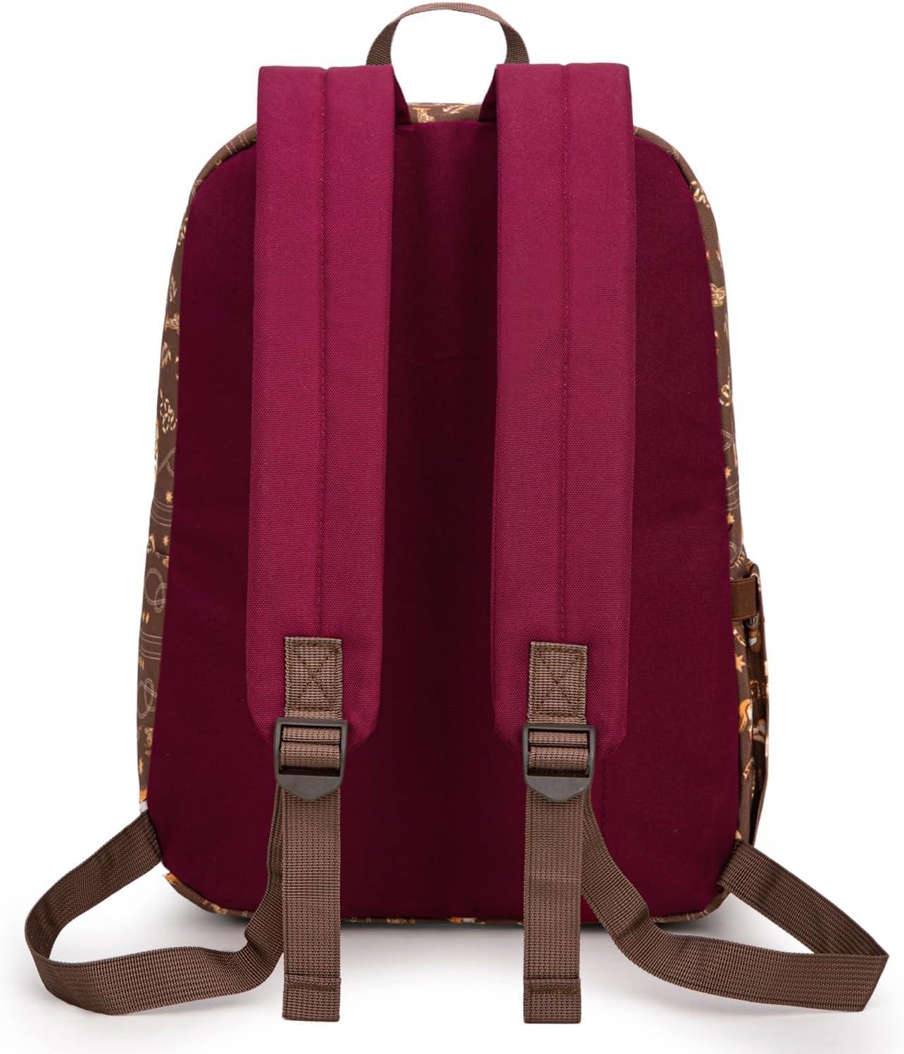 imageMontana West Backpack for Women Men 2 PCS Lightweight College Bookbags Casual Daypack Backpacks for Commute amp TravelWestern Coffee