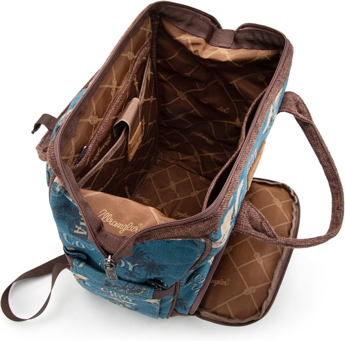 imageMontana West Wrangler Backpack for Women Western Casual Daypack for College Travel WorkCowboy Jean