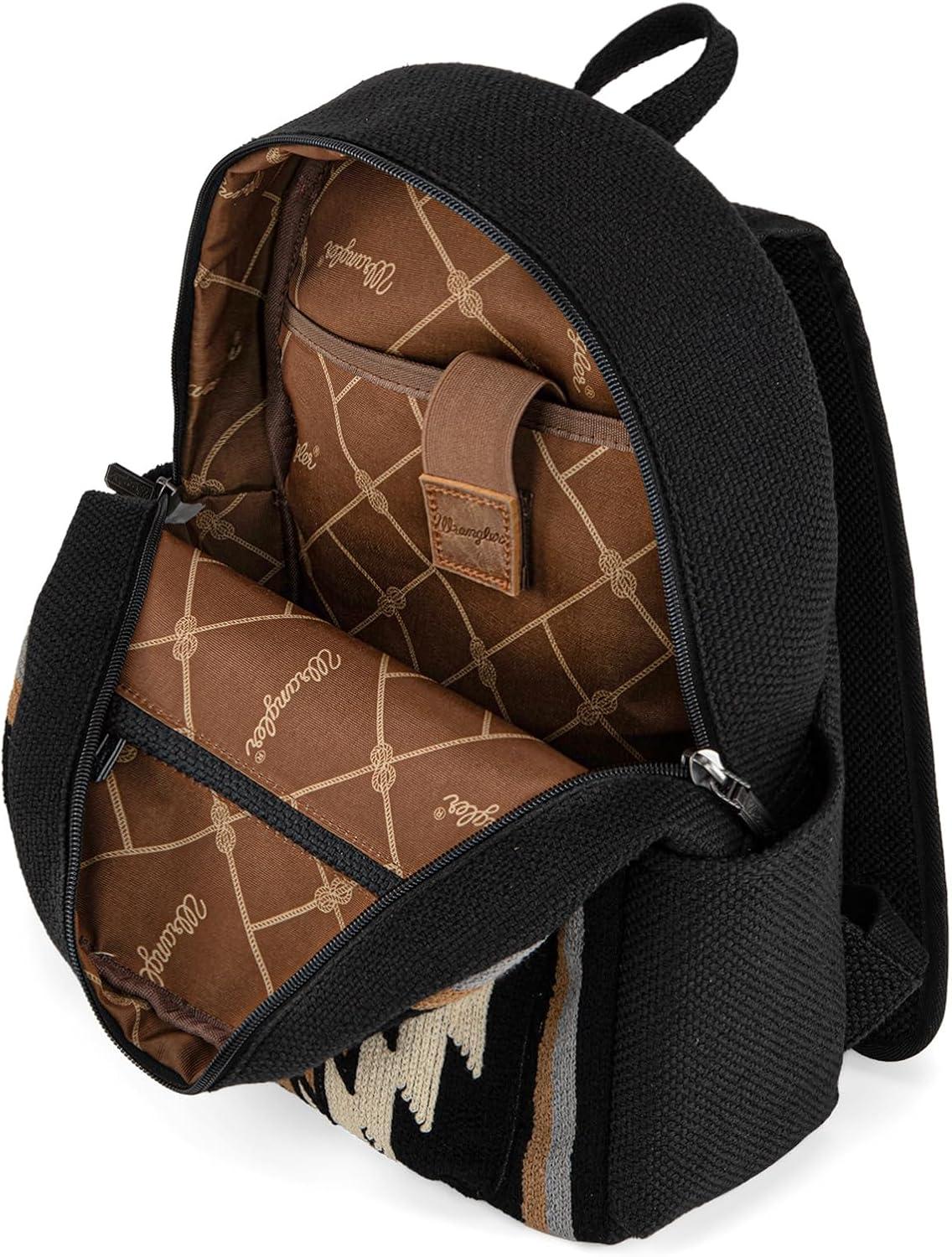 imageMontana West Wrangler Backpack for Women Western Casual Daypack for College Travel WorkIntense Black