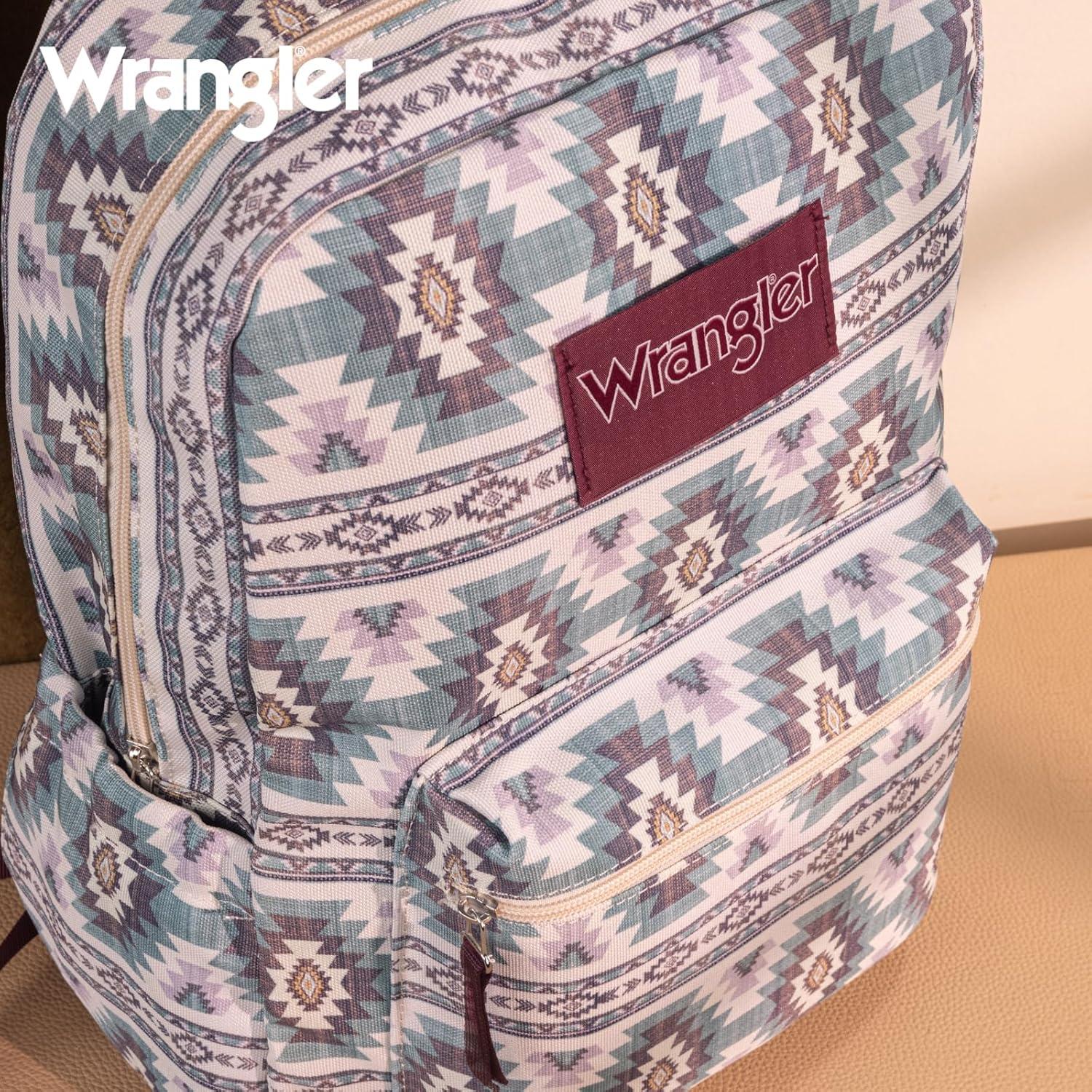 imageMontana West Wrangler Lightweight Backpack for Women Water Resistant 800D Casual Daypack for College Commute Travel amp GymBoho Beige
