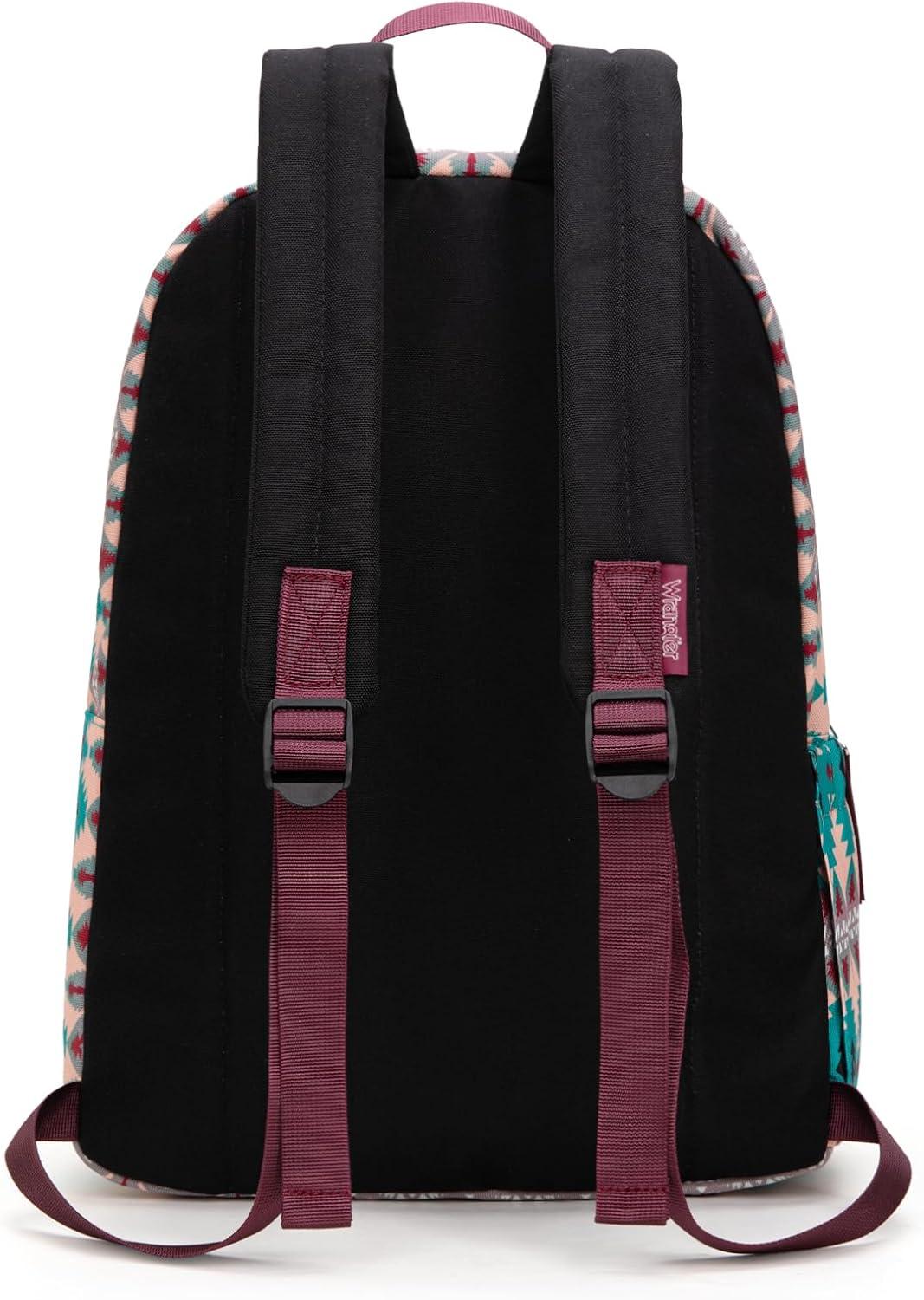 imageMontana West Wrangler Lightweight Backpack for Women Water Resistant 800D Casual Daypack for College Commute Travel amp GymBoho Turquoise