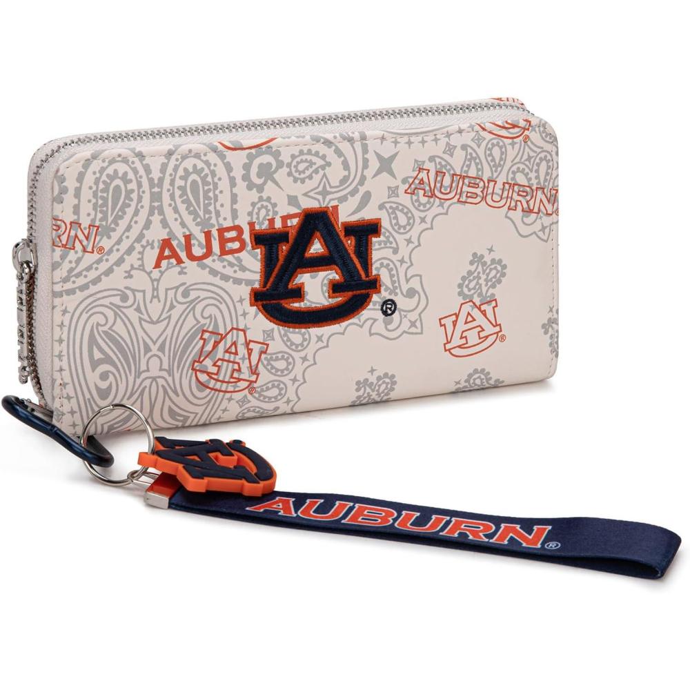 imageMontana West NCAA Team Officially Licensed Wristlet Purse for Women Stadium Wristlet Clutch with Keychain Small Game DayAfukhaki