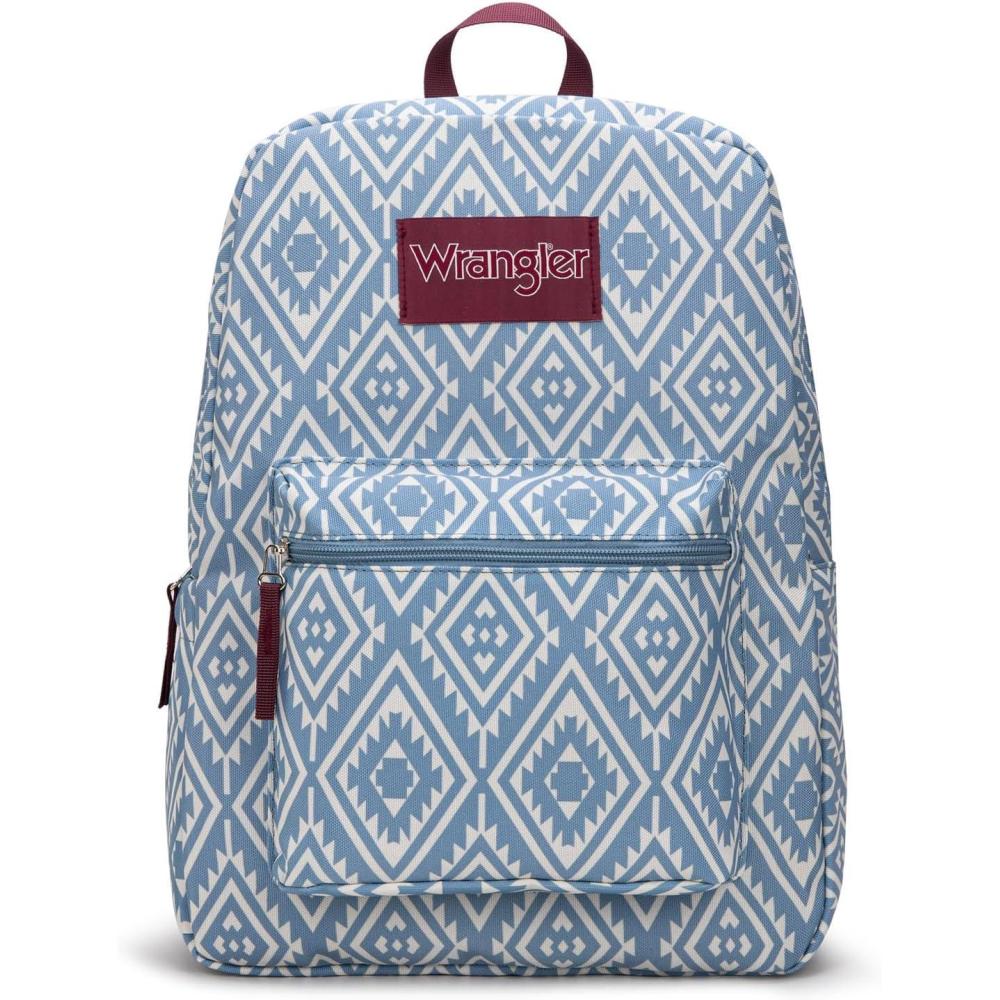 imageMontana West Wrangler Lightweight Backpack for Women Water Resistant 800D Casual Daypack for College Commute Travel amp GymAztec Jean