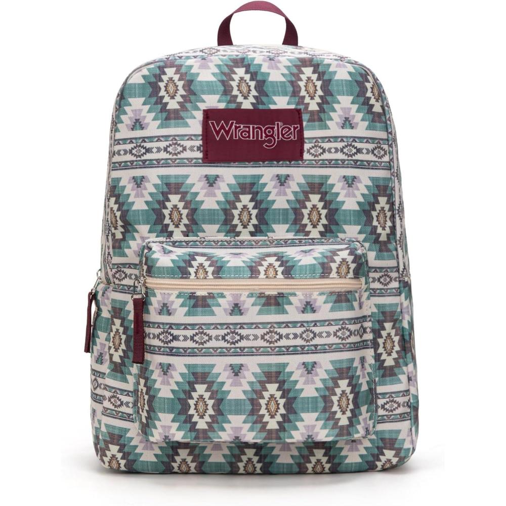 imageMontana West Wrangler Lightweight Backpack for Women Water Resistant 800D Casual Daypack for College Commute Travel amp GymBoho Beige
