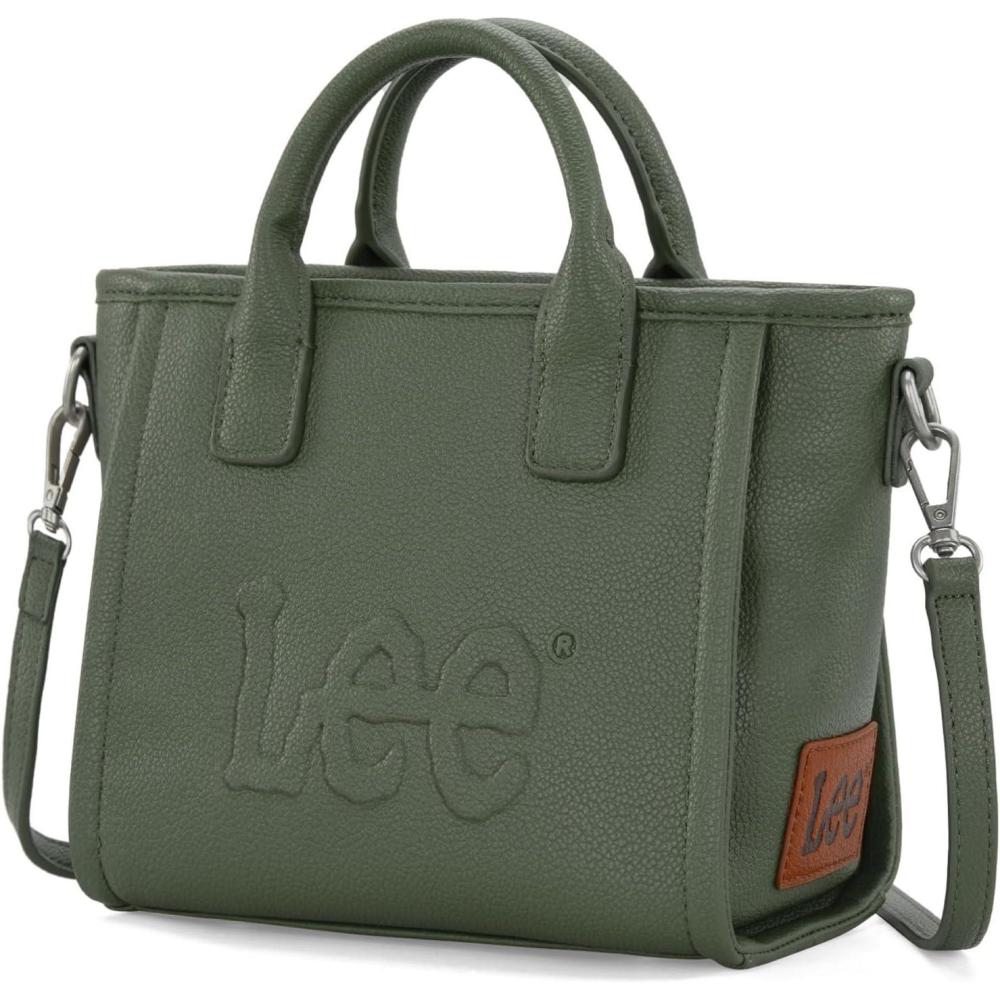 imageMontana West x Lee Small Tote Bag for Women Crossbody Purse amp Handbags with Adjustable StrapGreen
