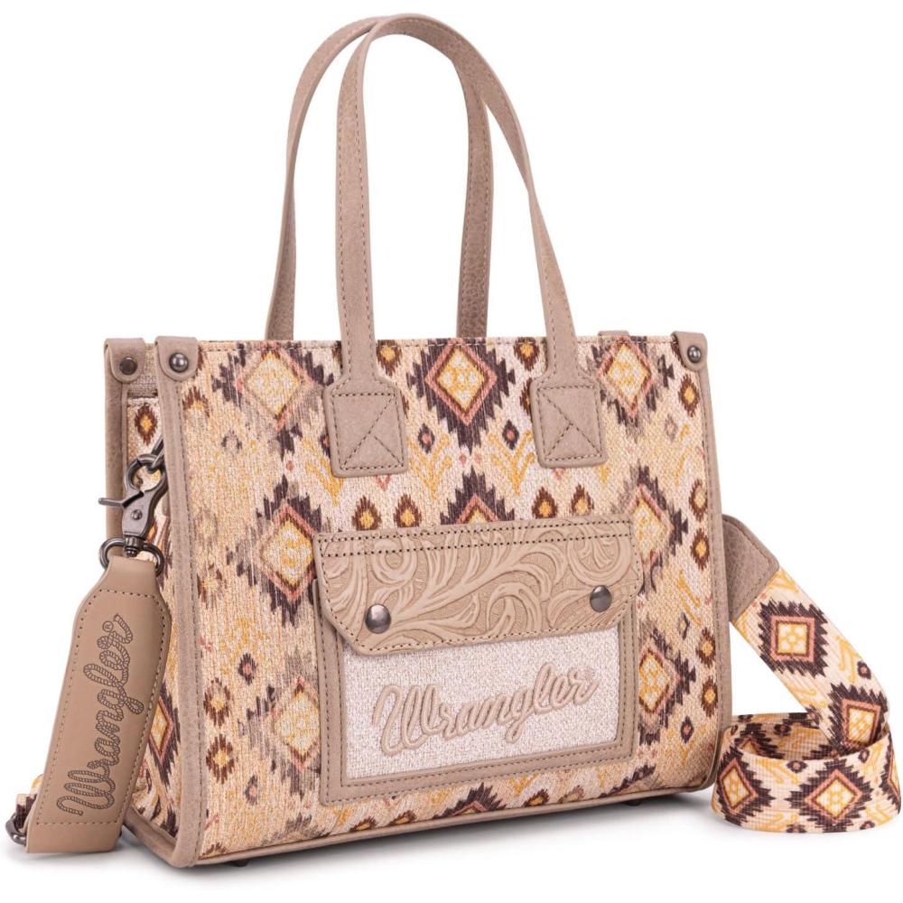imageMontana West Wrangler Aztec Tote Bag for Women Western Purses and HandbagsAngeltan