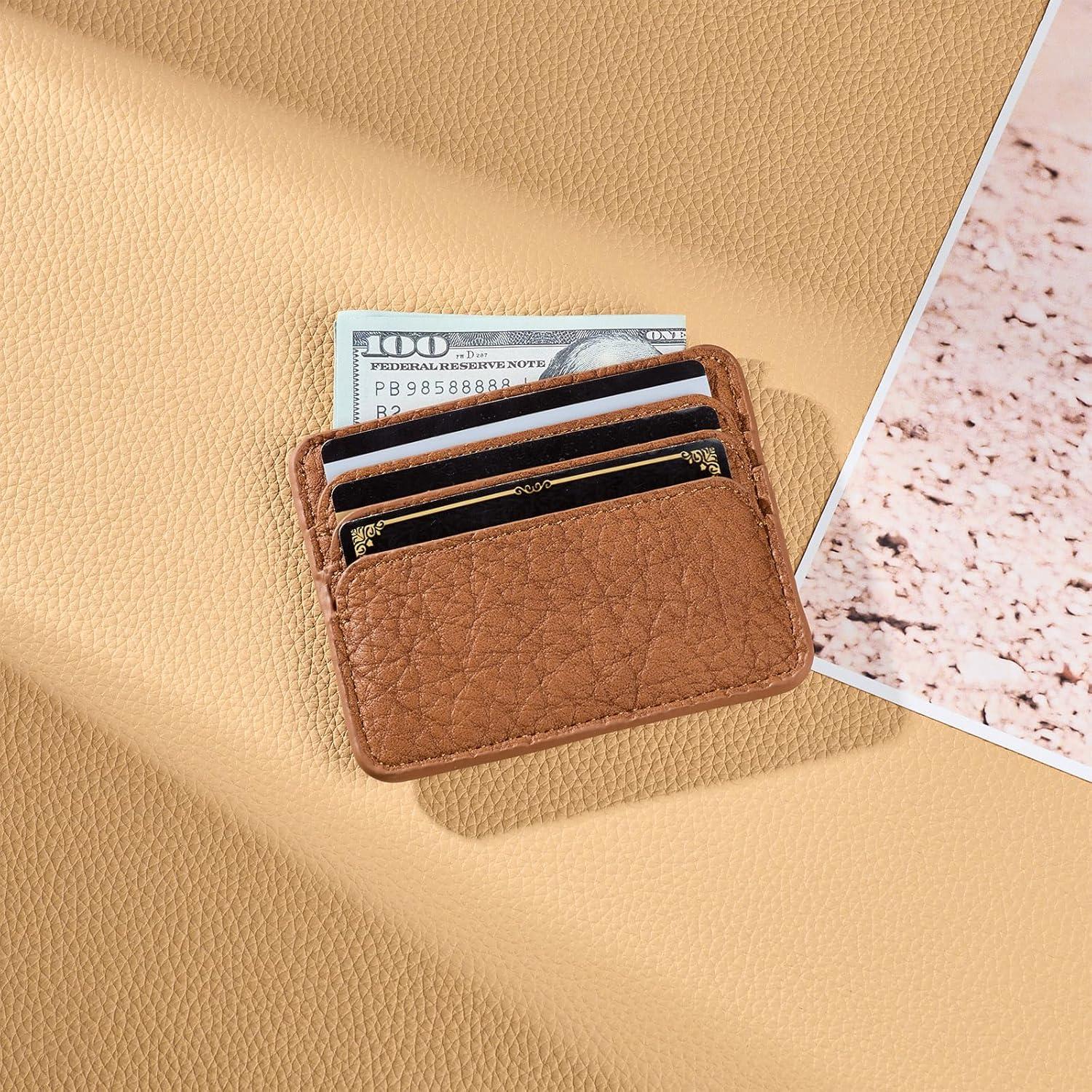 imageMontana West Wrangler Credit Card Holder for Women Wallet Card Case Small Ladies Female Pocket WalletBrown