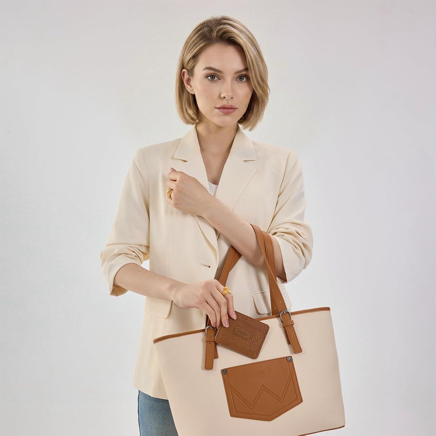 imageMontana West Wrangler Credit Card Holder for Women Wallet Card Case Small Ladies Female Pocket WalletBrown