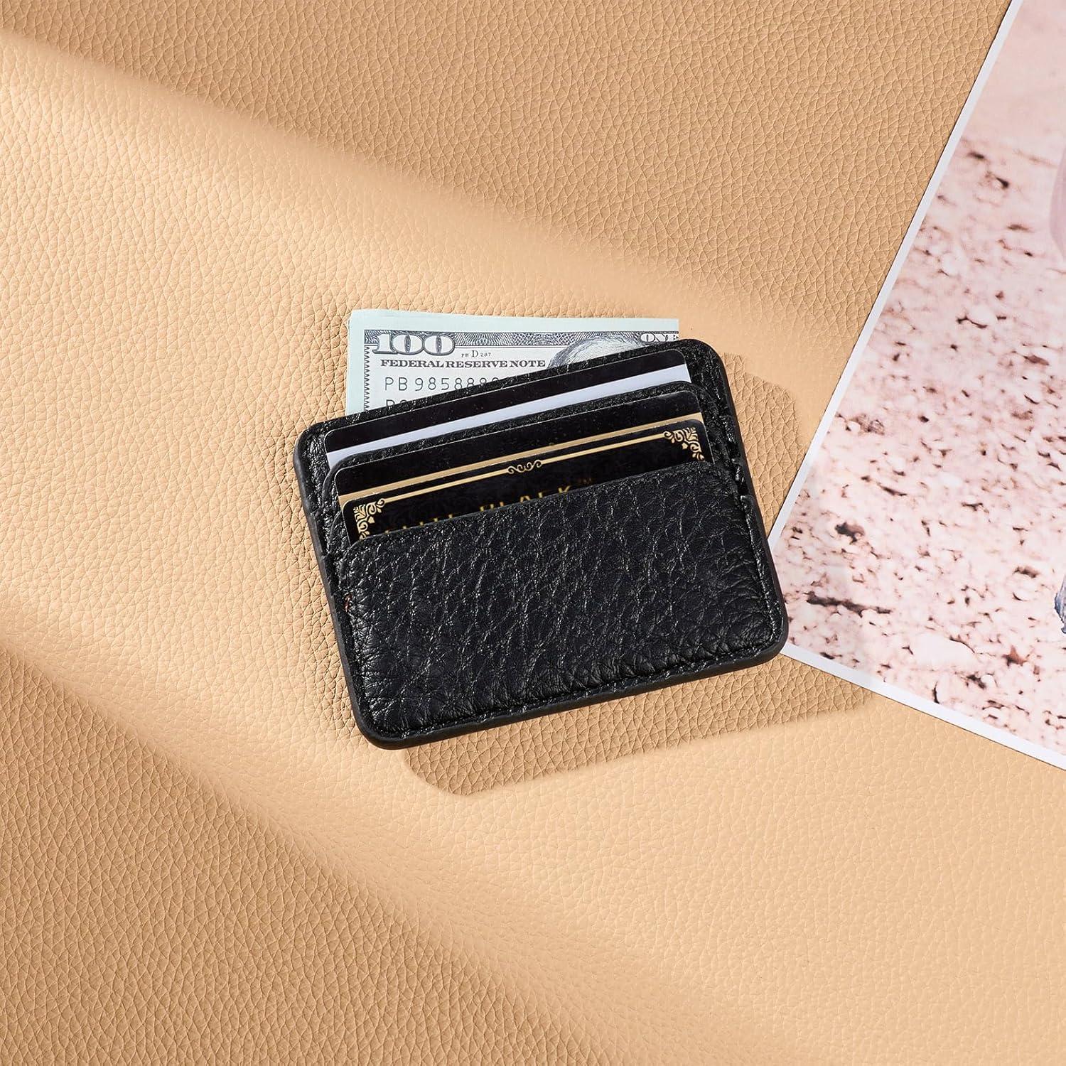 imageMontana West Wrangler Credit Card Holder for Women Wallet Card Case Small Ladies Female Pocket WalletJet Black