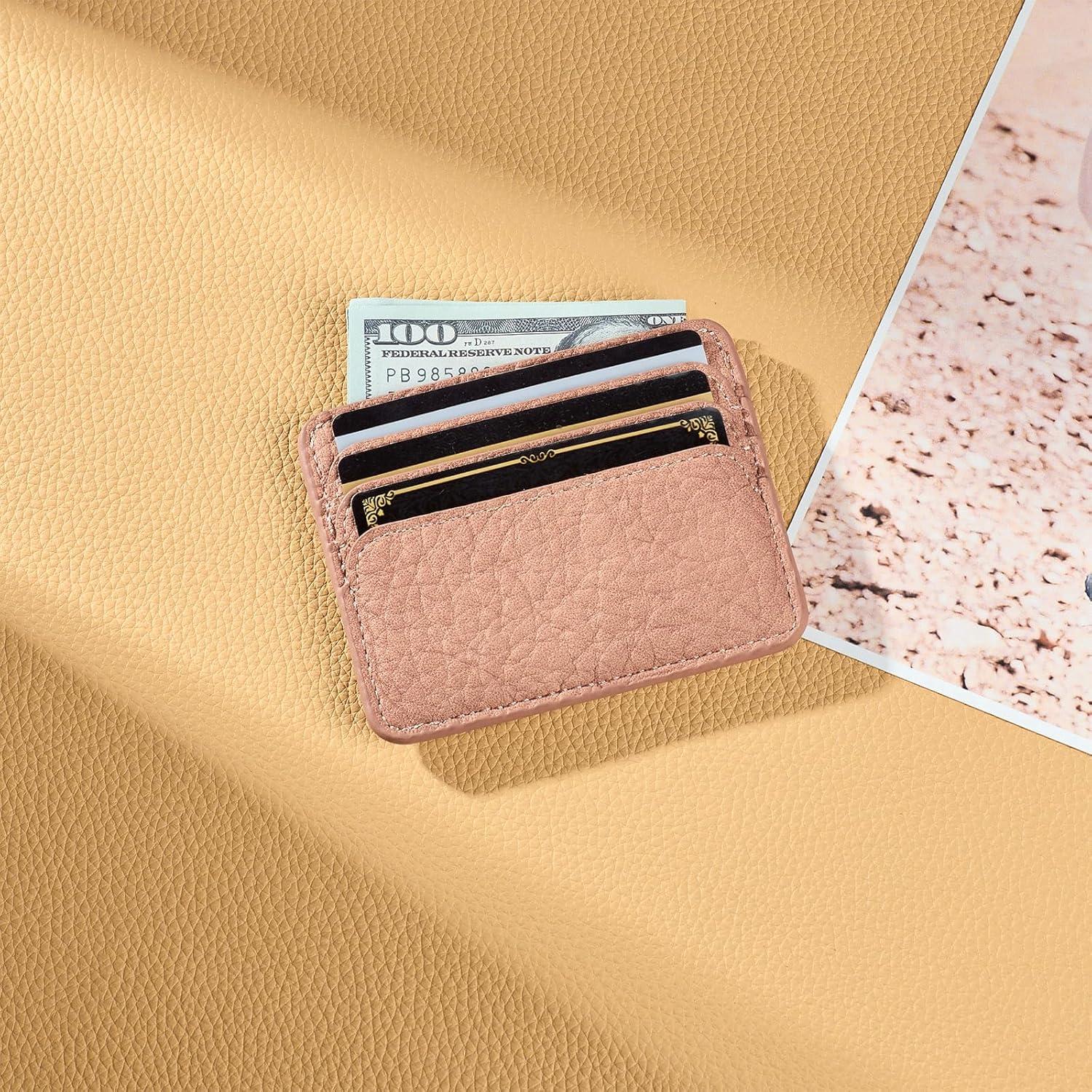 imageMontana West Wrangler Credit Card Holder for Women Wallet Card Case Small Ladies Female Pocket WalletPink