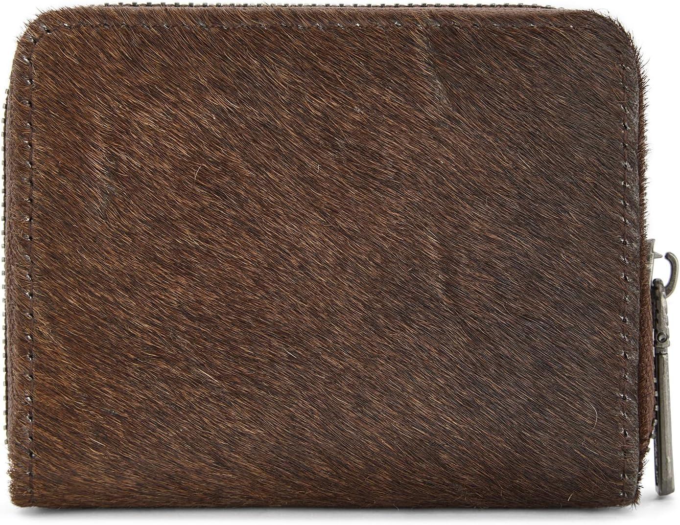 imageMontana West Wrangler Tooled Womens Wallet Small Credit Card Holder Slim Thin Money Organizer WG322W089TQCowhideCoffee