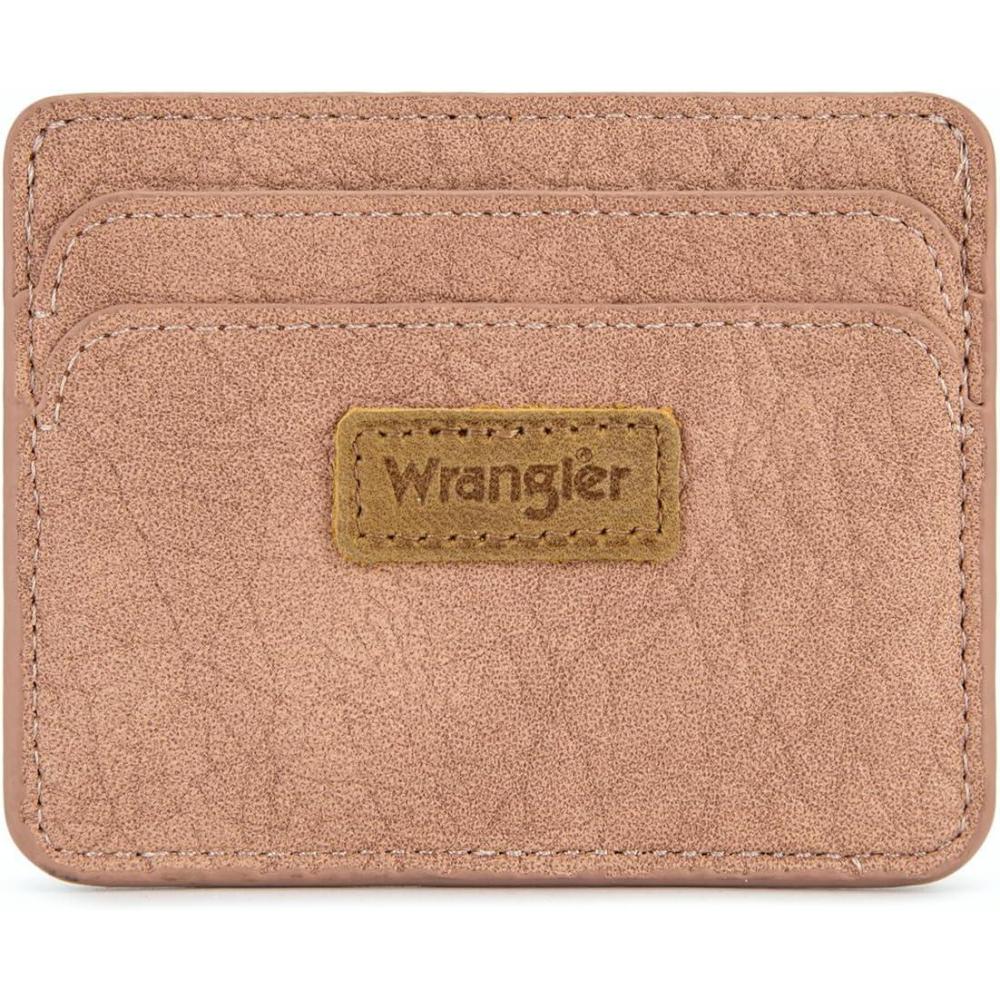 imageMontana West Wrangler Credit Card Holder for Women Wallet Card Case Small Ladies Female Pocket WalletPink