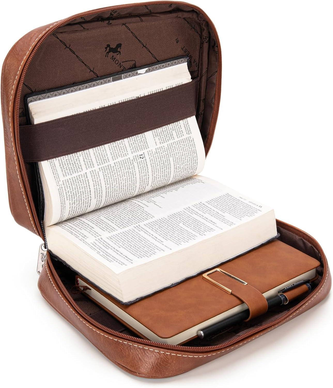 imageMontana West Western Style Embroidered Bible Covers for Women Men Book Carrying Case Church Bag Outdoor Bible ProtectiveBoho Style
