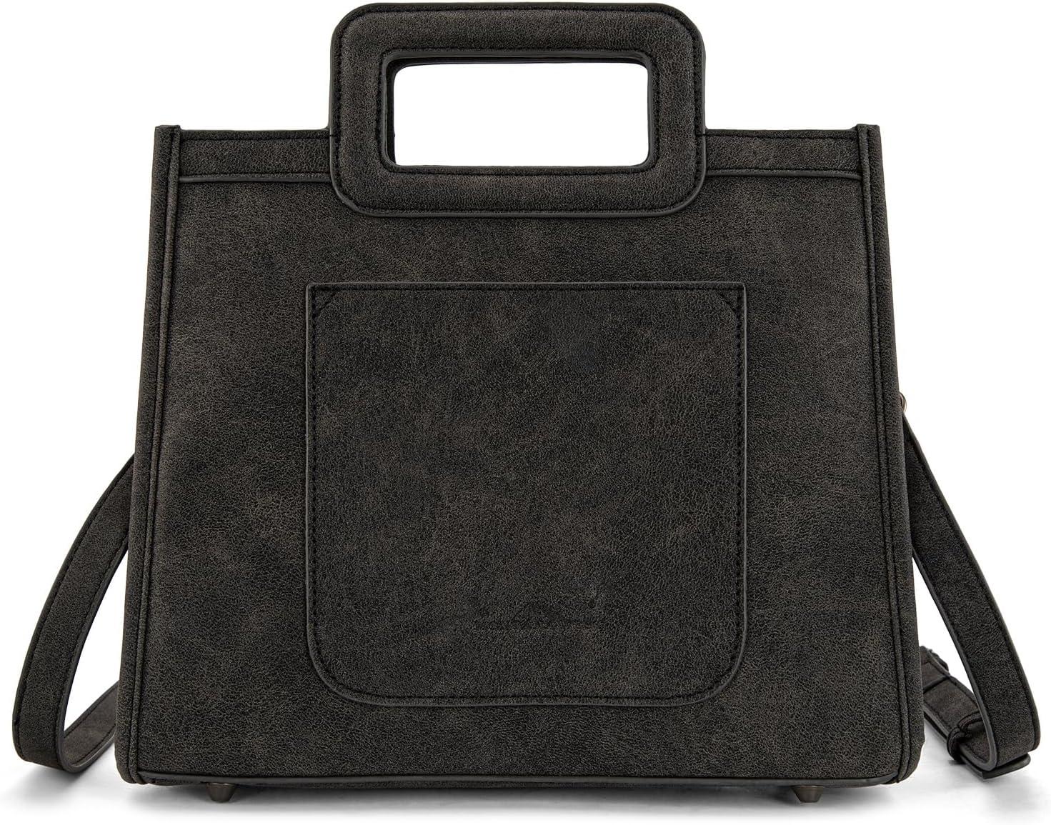 imageMontana West Western Embroidery Crossbody Bags for Women Top Handle Crossbody PurseBlack