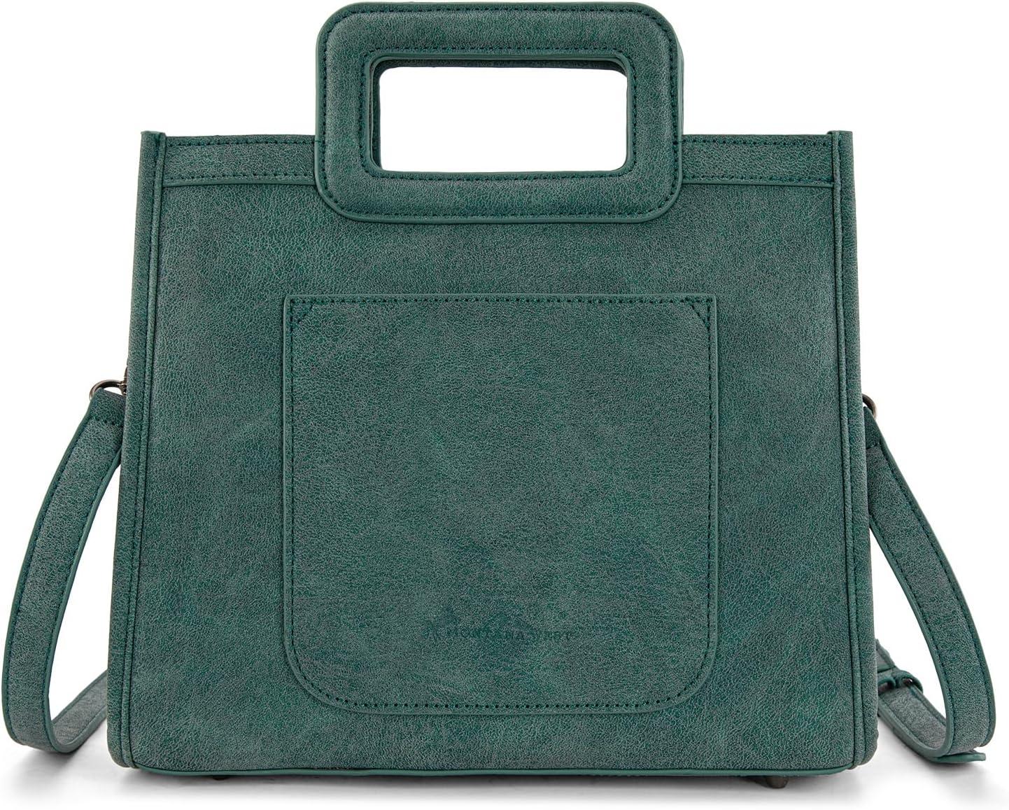 imageMontana West Western Embroidery Crossbody Bags for Women Top Handle Crossbody PurseTurquoise